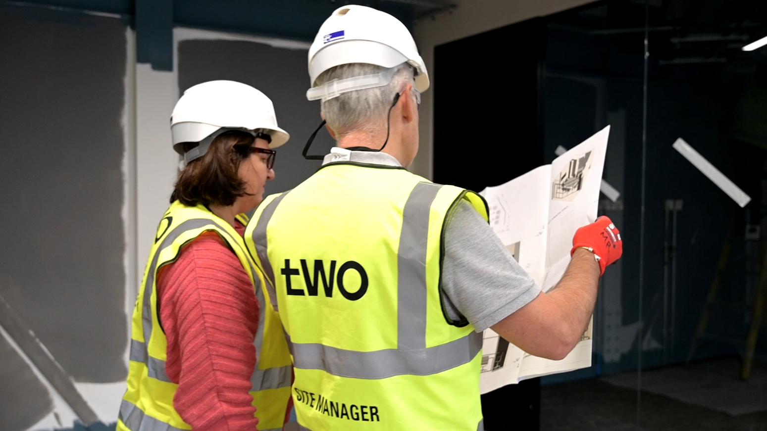 The Two Team on site to conduct Day Two services