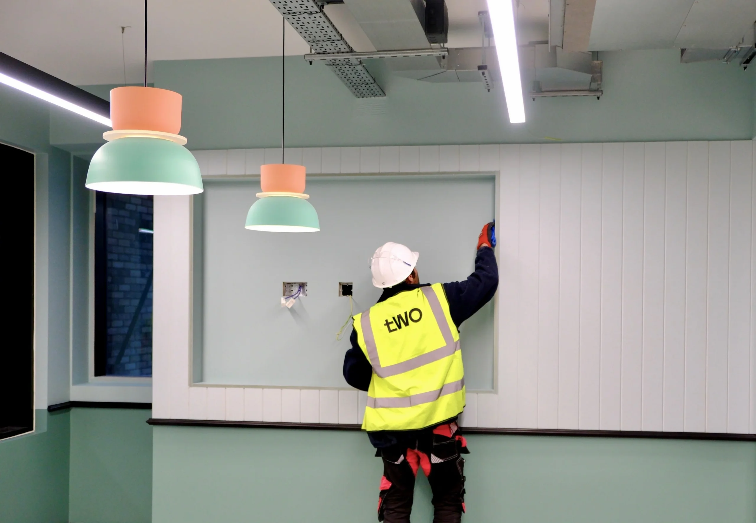 Day Two Services underway in an office