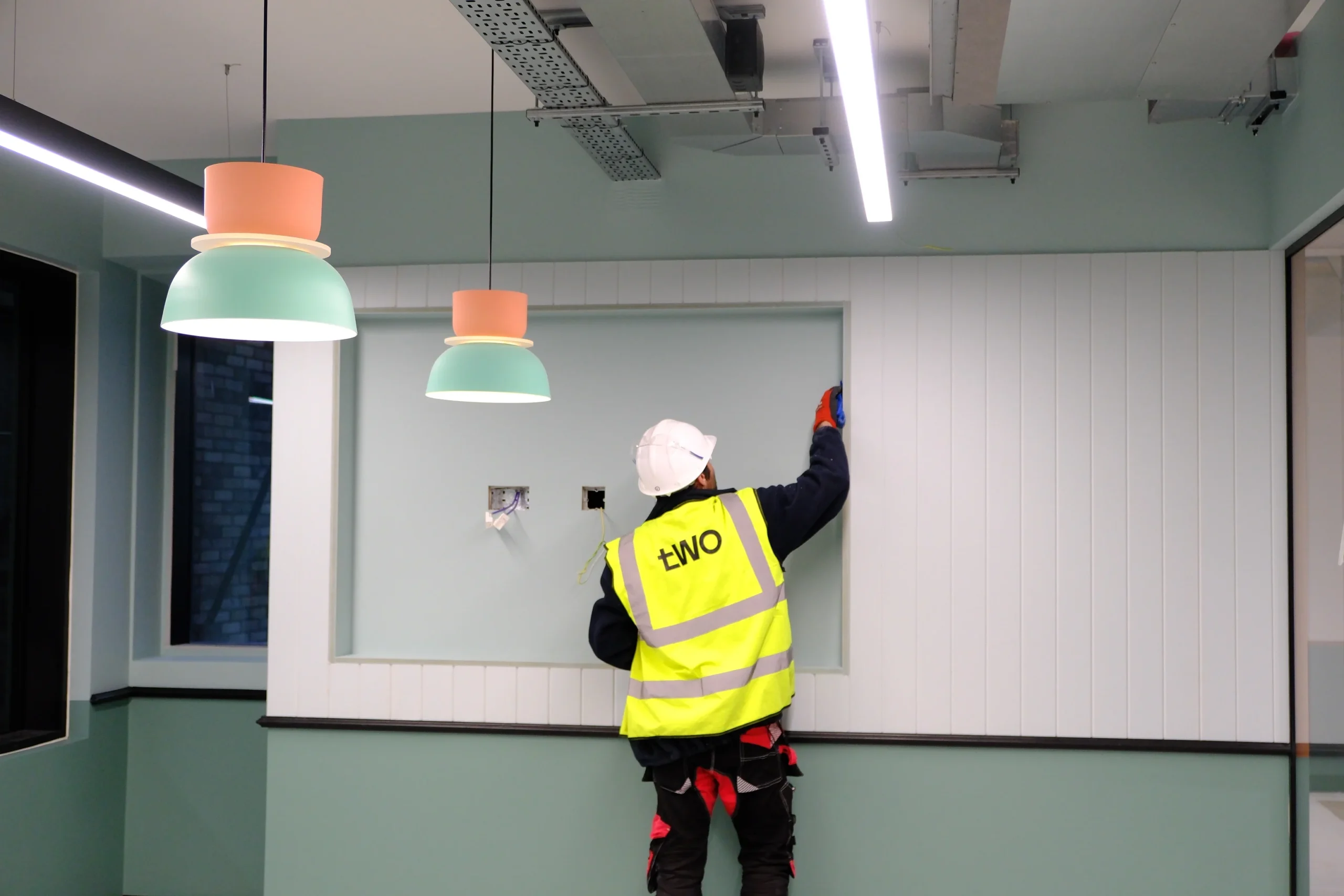 One of the safe contractors in Two's supply chain at work